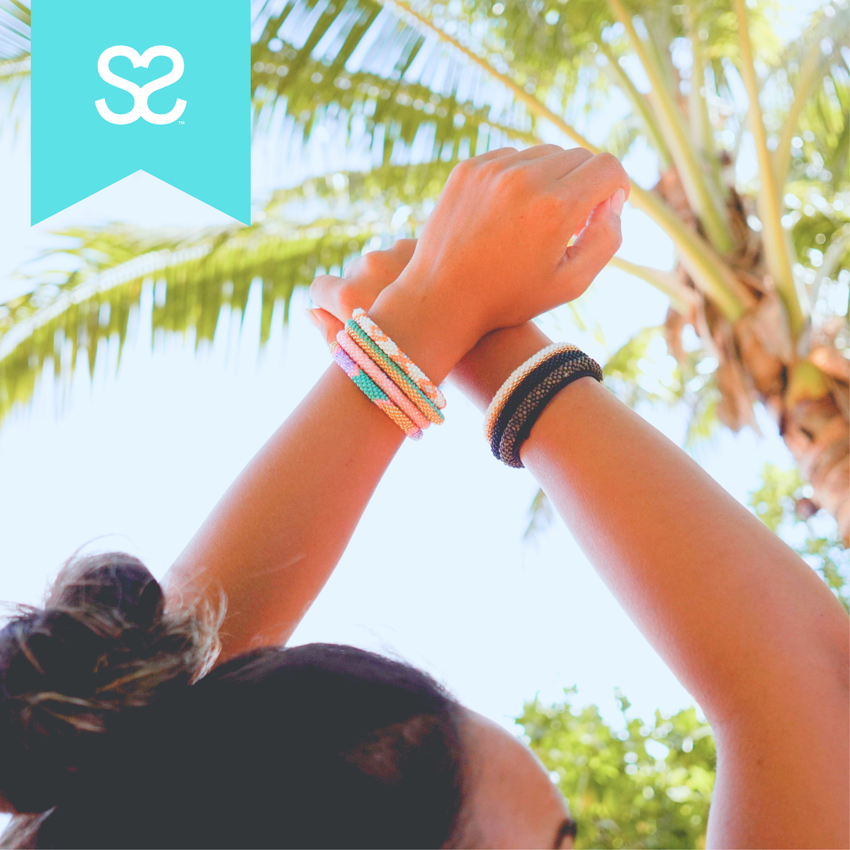 Sashka Co. glass bead bracelet monthly bracelet subscription Monthly Bracelet Club!